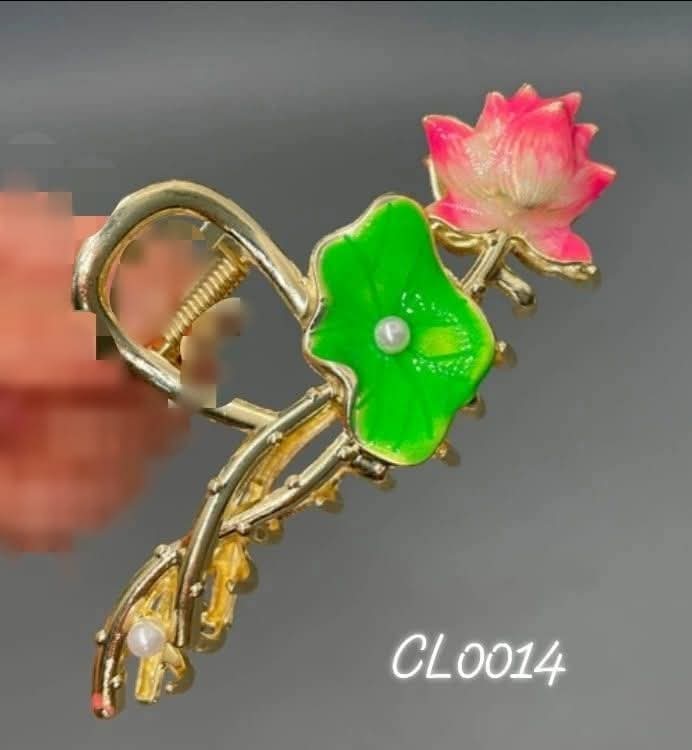CL0014 Lotus claw clip