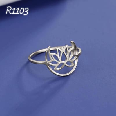 R1103-adjustable lotus ring_img_0