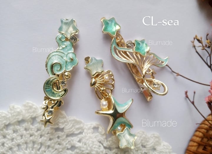 CL-sea hairstick set