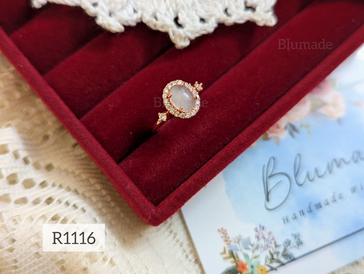 R1116-mention ur ring size-B