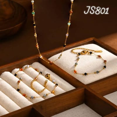 JS801 anklet,necklace & bracelet set_img_0