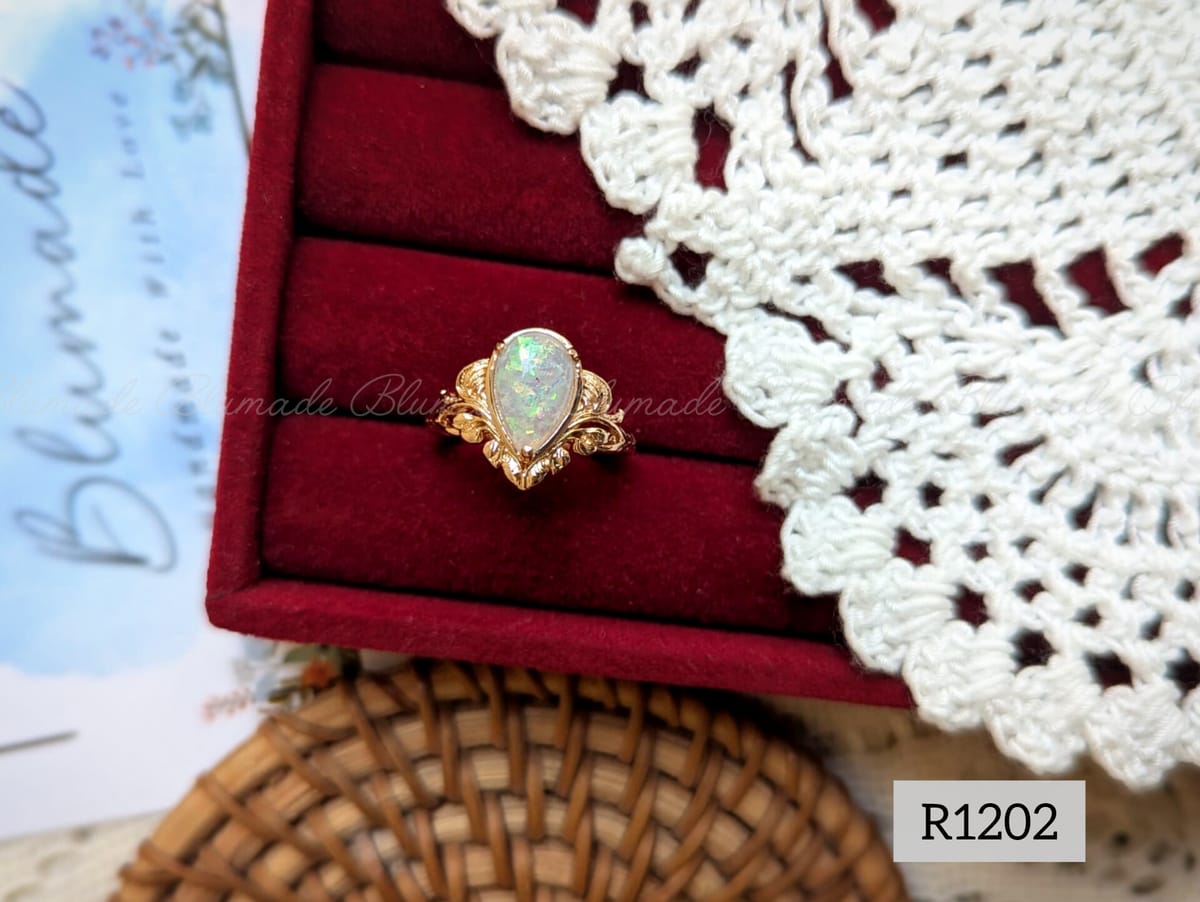 R1202-mention ur ring size-B