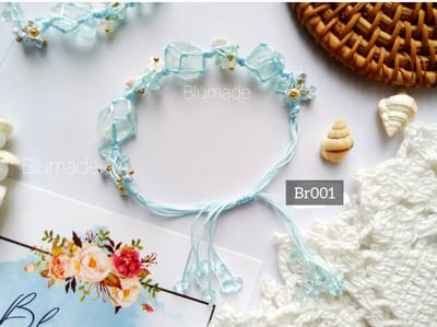Br001 natural quartz stone bracelet_img_0
