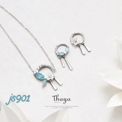 js901 Earring & locket set_img_0